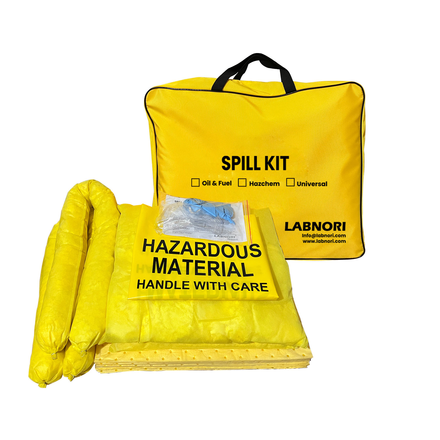 LABNORI Hazchem Portable Spill Kit Capcity 50L SPK050Y