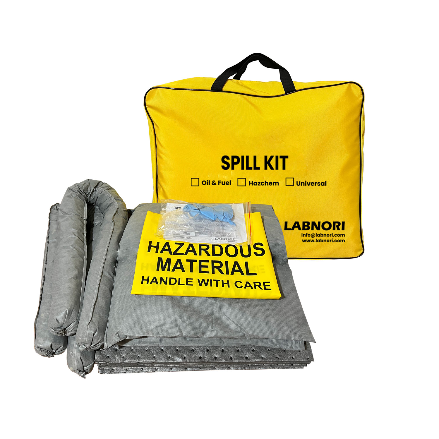 LABNORI Universal Portable Spill Kit Capacity 50L SPK050G